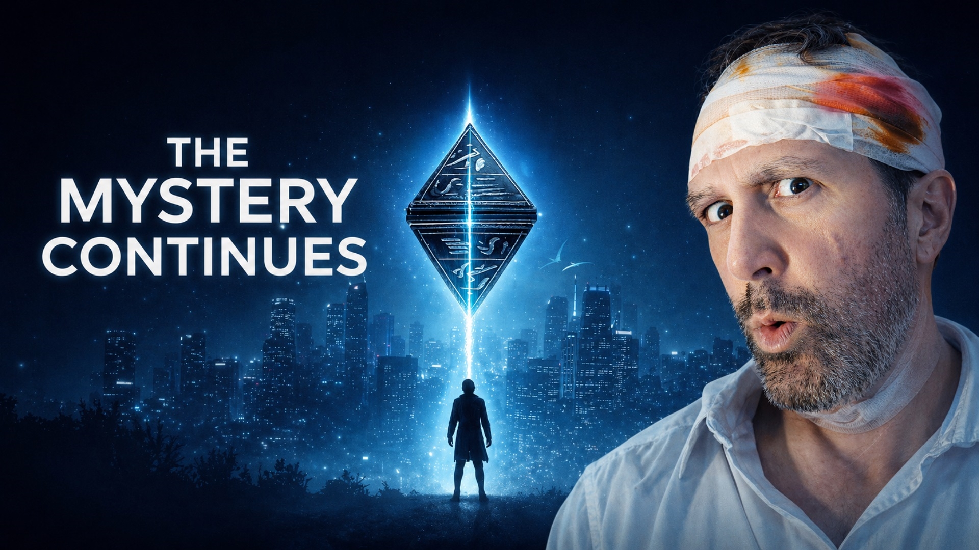 The Mystery Continues social media banner